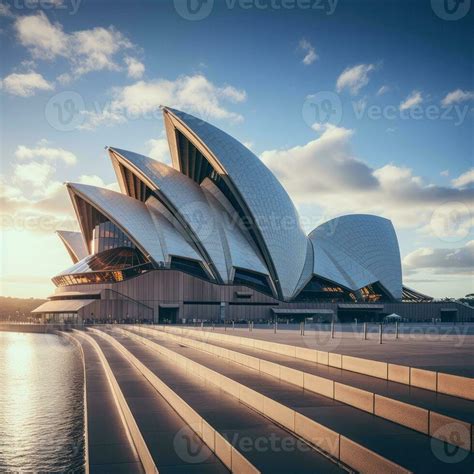 view of sydney opera house view generative AI 29641243 Stock Photo at ...