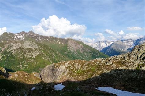 Premium Photo | Panoramic view of mountains