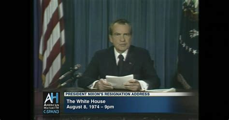 President Nixon's Resignation Address | C-SPAN.org