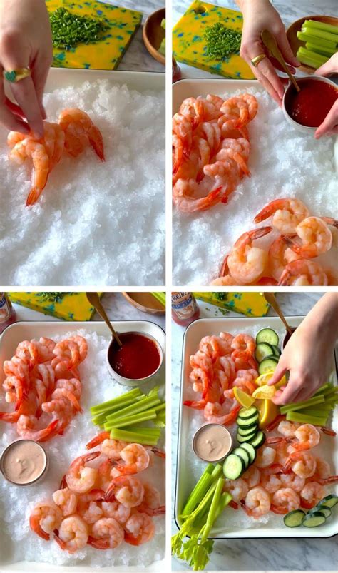 Shrimp Platter Recipe for Cocktail Parties - College Housewife