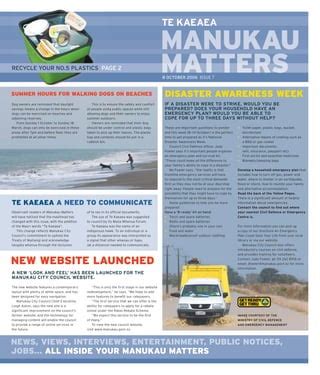 Manukau matters issue 7 2006 | PDF