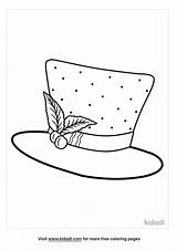 Snowman Hat Coloring Page sketch template