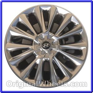 20″ x 7.5″ 2020 Hyundai Palisade Used 14 Spoke OE Alloy Wheel ...