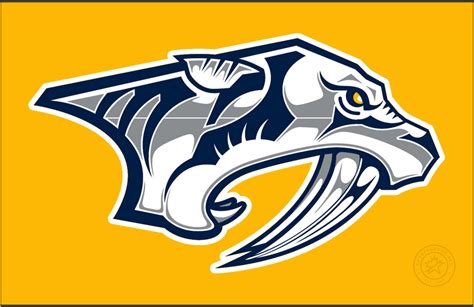 Nashville Predators Logo - Jersey Logo - National Hockey League (NHL) - Chris Creamer's Sports ...