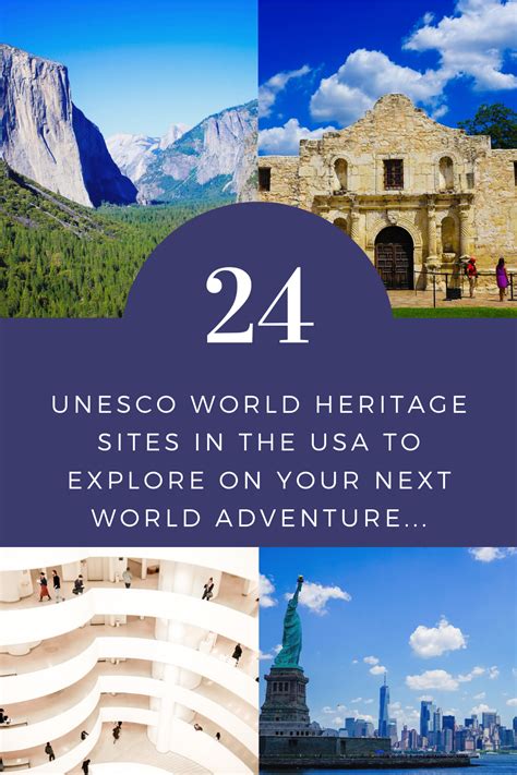 A guide to the 24 unesco world heritage sites in the usa – Artofit