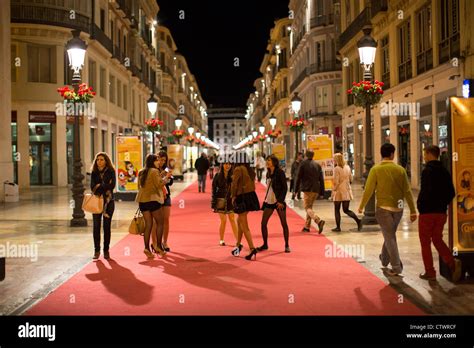 Malaga nightlife Andalucia Spain Stock Photo: 49739663 - Alamy