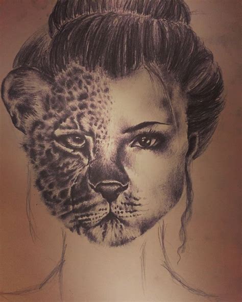 Tiger/human hybrid | Hybrid art, Animal drawings, Tiger drawing