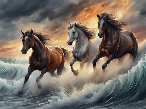 Wild Horses 2 Digital Art by Patricia Betts - Fine Art America