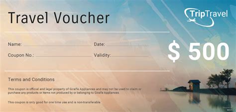 Free Travel Gift Voucher Template In Adobe Photoshop Inside Travel Gift ...