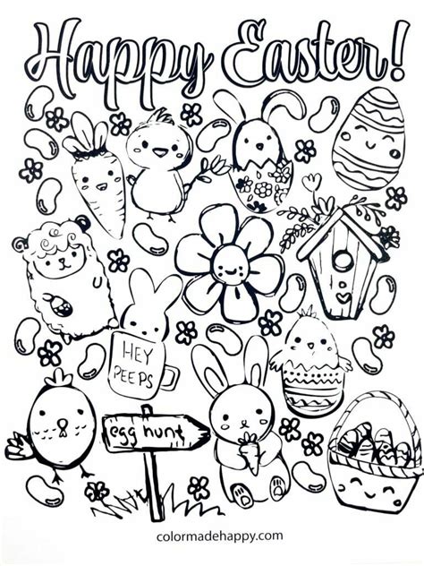 Free Printable Easter Coloring Pages