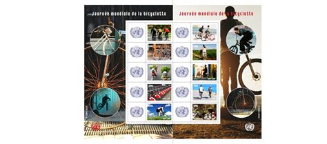 United Nations stamps celebrate World Bicycle Day | United Nations