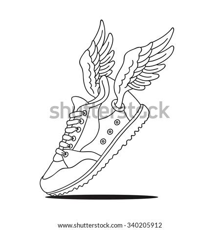 Flying-shoes Stock Photos, Royalty-Free Images & Vectors - Shutterstock