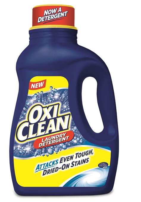 OxiClean(TM) Liquid Laundry Detergent works like a charm to get out those hard to remove stains ...