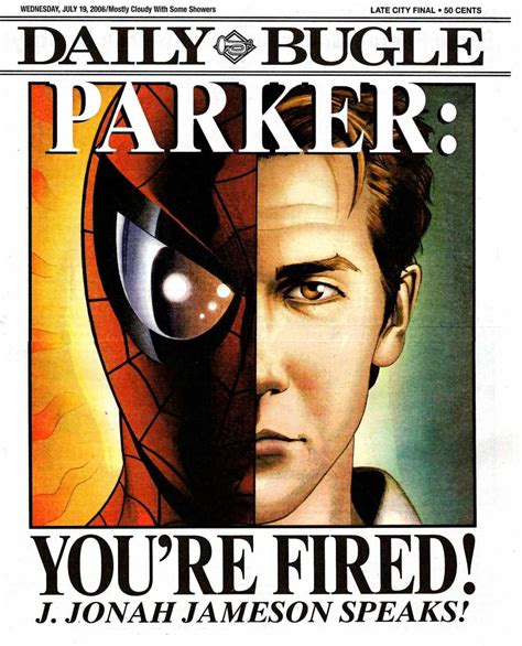 Daily Bugle Civil War Newspaper Special #1 - Parker: You're Fired! (Issue)