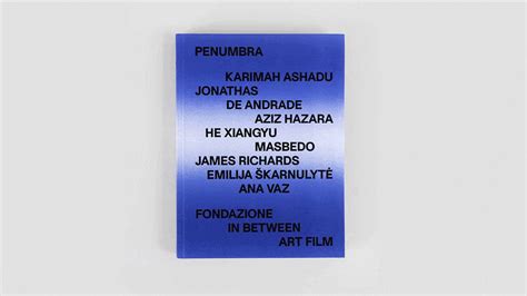 Catalogue of the exhibition Penumbra - Announcements - e-flux