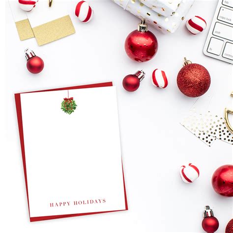 PRINTABLE Holiday Card — White Confetti Box