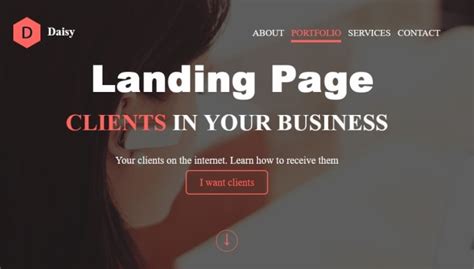 Do landing page, custom html css website, template by Irina_front_end ...