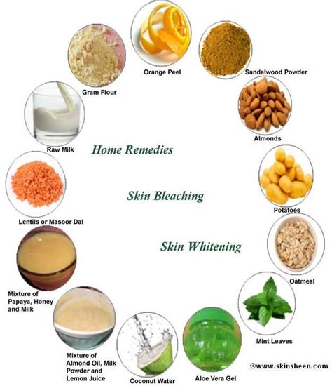 Home Remedies for Skin Bleaching Whitening Include Gram Flour, Orange Peel, Almonds, Coconut ...