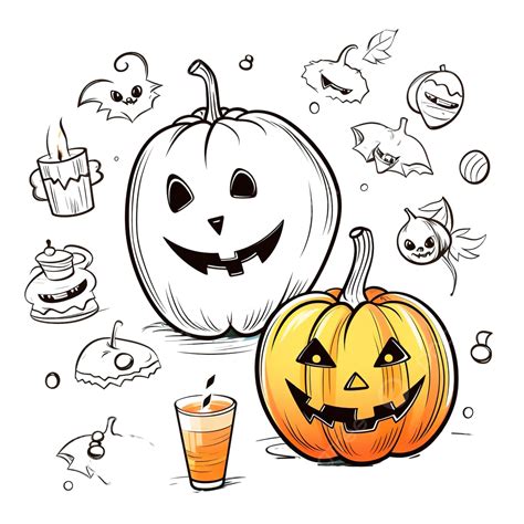 Tracing Lines With Halloween Pumpkin And Sweets, Writing Practice, Trace, Kids Worksheet PNG ...