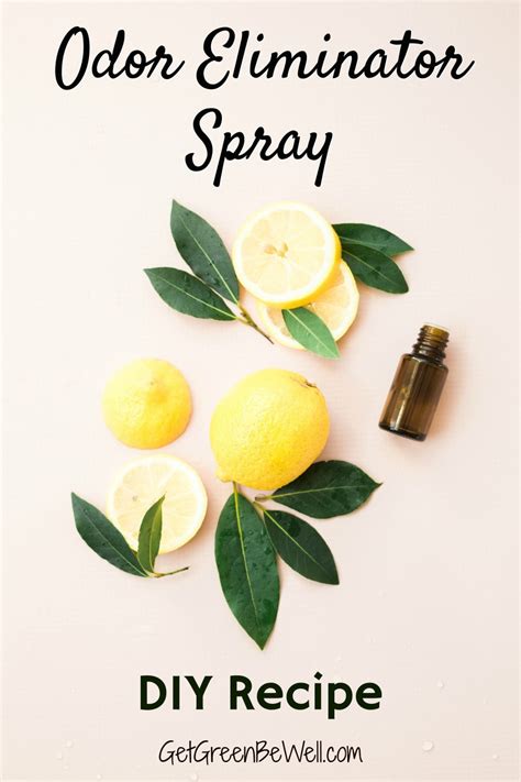 DIY Natural Odor Eliminator Spray - Get Green Be Well