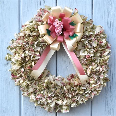 Sewing and Crafting with Sarah: Celebrate Earth Day with a Scrap Fabric Wreath