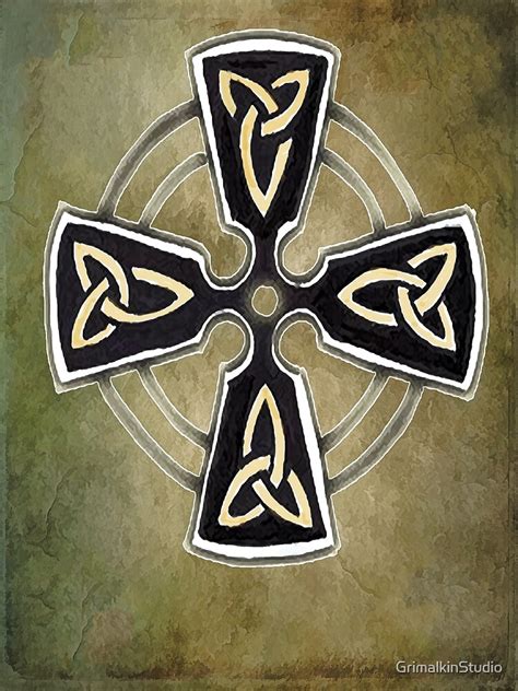 "Celtic Cross Celtic Symbol" by GrimalkinStudio | Redbubble