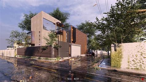 Box Type Model House Design in Sri Lanka - C Plus Design