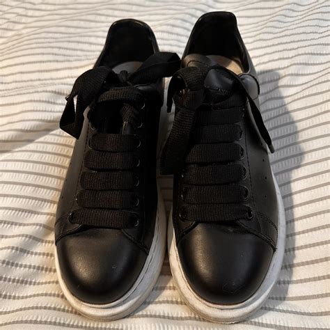 Alexander McQueen Women's Black Trainers | Depop