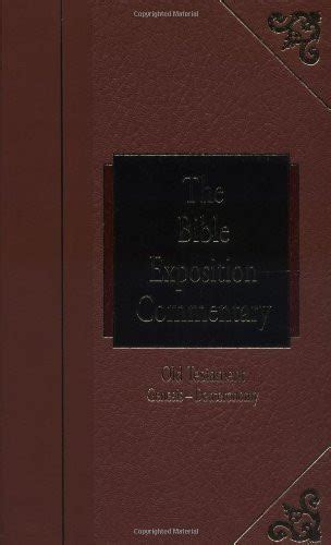 The Bible Exposition Commentary By Warren Wiersbe Isbn 9780781435314 0781435315