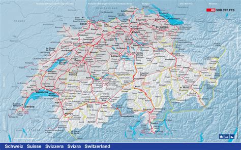 Les lignes de train en Suisse – Swiss Romande – Tourisme – annuaire – manifestations – agenda ...