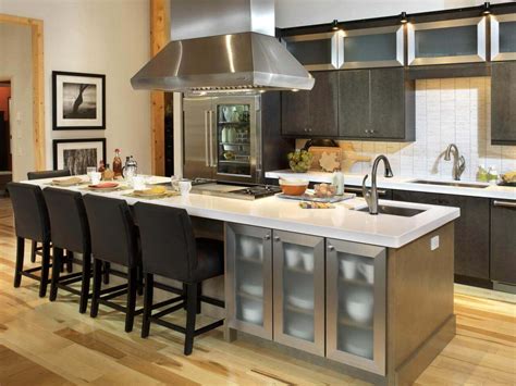 Large Multi Purpose Kitchen island with stove top and seating – Remodeling Cost Calculator