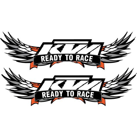 Ktm Ready To Race Stickers Decals - DecalsHouse