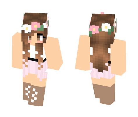 Download Brown Hair Girl Minecraft Skin for Free. SuperMinecraftSkins