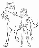 Spirit Riding Free Coloring Pages  Best For Kids sketch template