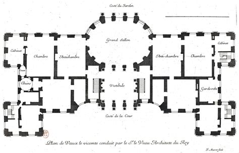 Vaux-le-Vicomte - Wikipedia | Wie man plant, Architektonische grundrisse, Barock architektur