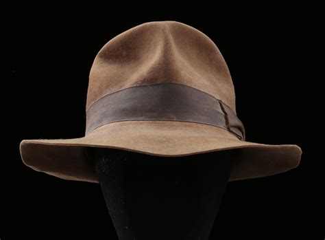 RECORD! An Indiana Jones Hat, Worn On Screen by Harrison Ford in ...