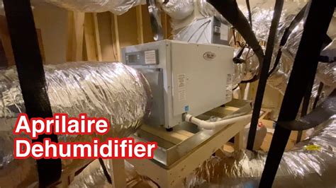 DIY installation of an Aprilaire E080 whole house dehumidifier in a spray foam insulated house ...