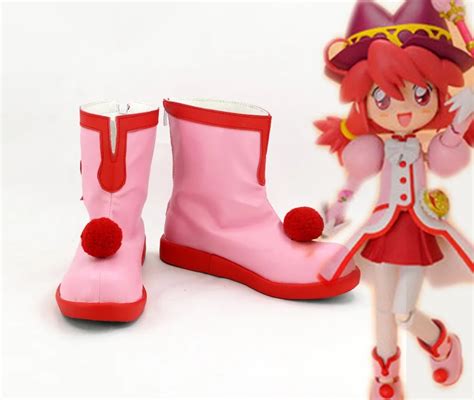 Twin Princesses of the Wonder Planet Fushigi boshi no futago hime Fain Cosplay Boot Shoes Girls ...