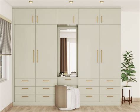 Best Wardrobe Design With Mirror That Are Suitable For Your Modern Home - Livspace