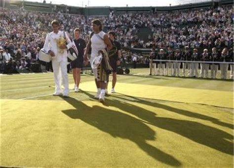 Wimbledon Men's Final, 2008: Rafael Nadal versus Roger Federer ~ A Rich ...