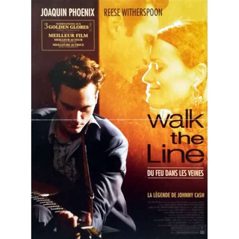 WALK THE LINE Movie Poster 15x21 in.