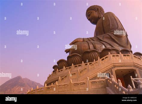 The Giant Buddha, Hong Kong, China Stock Photo - Alamy