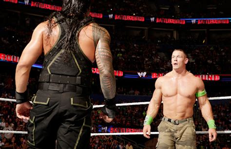 John Cena and Roman Reigns Take Aim At Each Other On Twitter - PWPIX.net