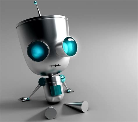 Cute Robot Desktop Wallpapers - Top Free Cute Robot Desktop Backgrounds - WallpaperAccess