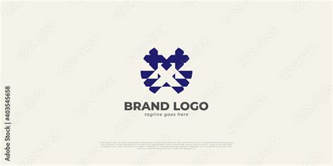 Bird logo design with x shape in abstract concept. Abstract logo for ...