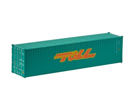 N Scale - Toll 40ft Shipping Container — Mark Jesser Photographer