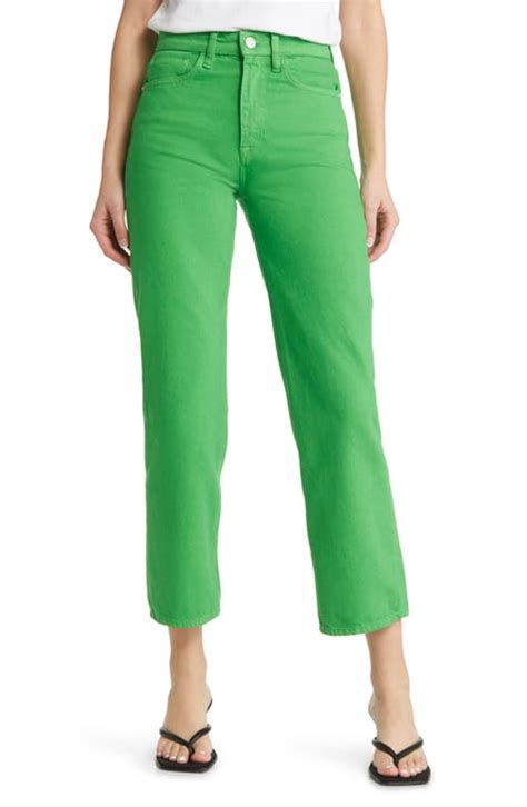 Women's Green Flare Jeans | Nordstrom