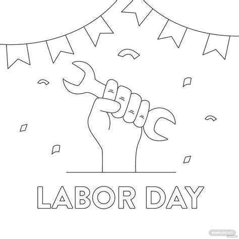 Labor Day Drawing in PSD, Illustrator, SVG, JPG, EPS, PNG - Download | Template.net