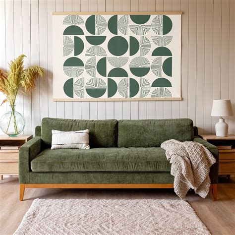 Extra Large Geometric Wall Art Mid-century Geometric Art Modern Geometric Wall Hanging 487 - Etsy