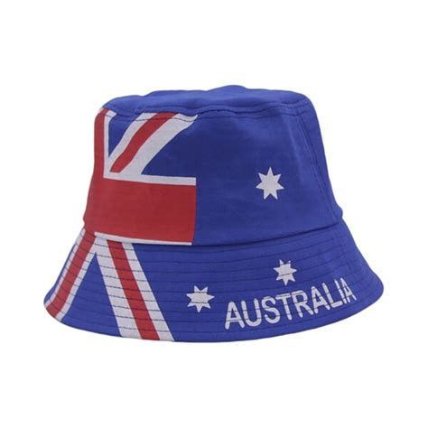 Adult Blue Aussie Flag Australia Day Bucket Hat | Shop 10,000+ Party ...